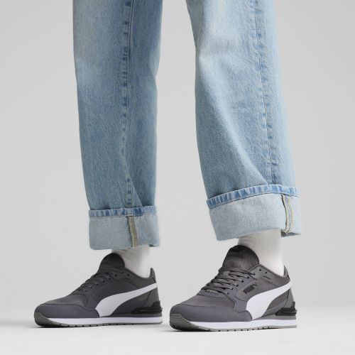 Sneakers en mesh ST Runner v4, Chaussures, Gris, 35.5 - PUMA - Modalova