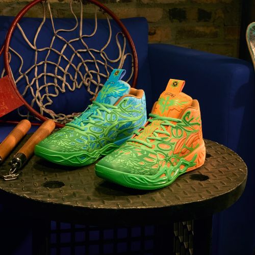 Chaussures de basketball MB.04 LM HOOPS x TMNT Unisexe, Chaussures, Vert, 38 - PUMA - Modalova