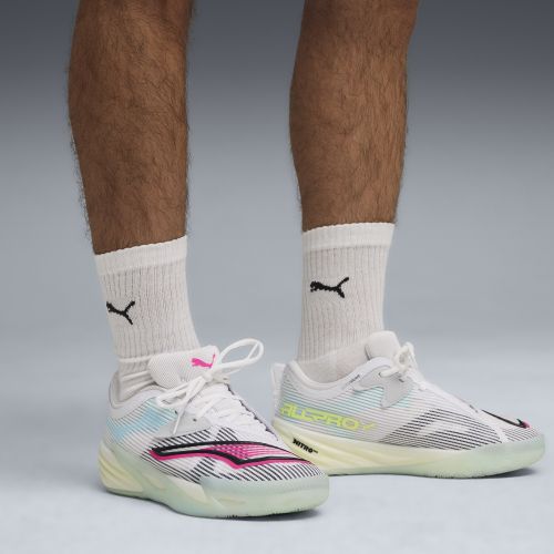 Chaussures de basketball All-Pro NITRO™ 2 Unisexe, Chaussures, Blanc, 44 - PUMA - Modalova