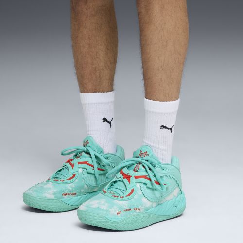 Chaussures de basketball MB.05 Melo World Unisexe, Chaussures, Vert, 44 - PUMA - Modalova
