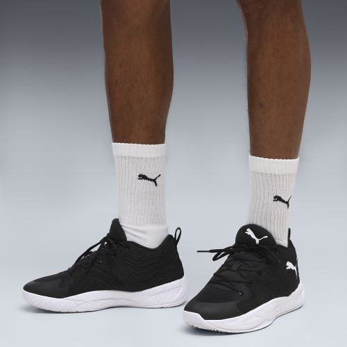 Chaussures de basketball mi-hautes Court Pro 3 Unisexe, Chaussures, Noir, 44 - PUMA - Modalova