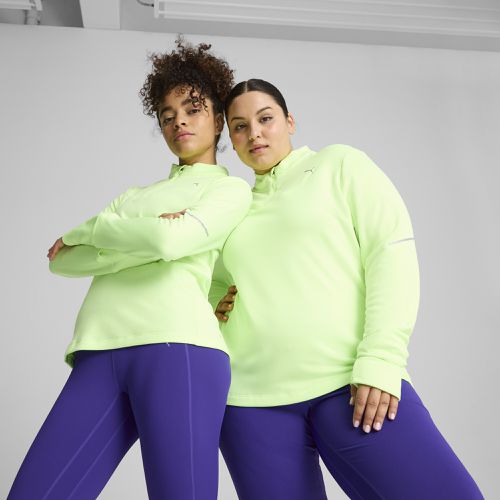 Haut en polaire à 1/2 zip RUN Grid - PUMA - Modalova