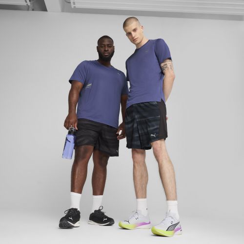 Short de running à imprimé intégral VELOCITY 7" , Accessoires, Noir, S - PUMA - Modalova