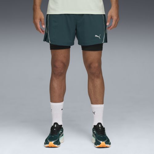 Short de running 2-en-1 VELOCITY , Accessoires, Vert, S - PUMA - Modalova