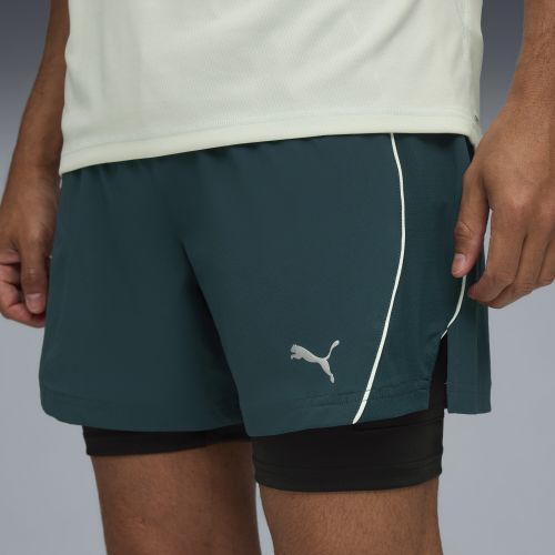 Short de running 2-en-1 VELOCITY , Accessoires, Vert, S - PUMA - Modalova