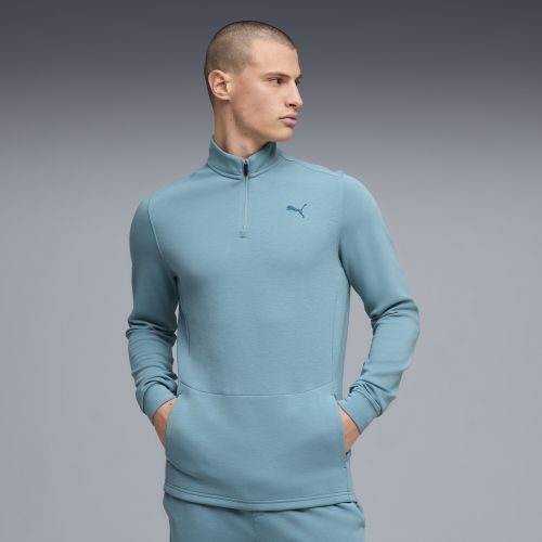 Haut de training à col zippé CLOUDSPUN , Accessoires, Bleu, S - PUMA - Modalova