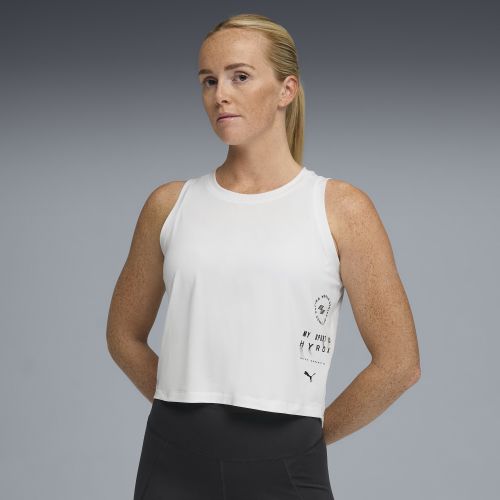 Débardeur court ThermoAdapt CLOUDSPUN x HYROX , Vêtements, Blanc, 3XL - PUMA - Modalova