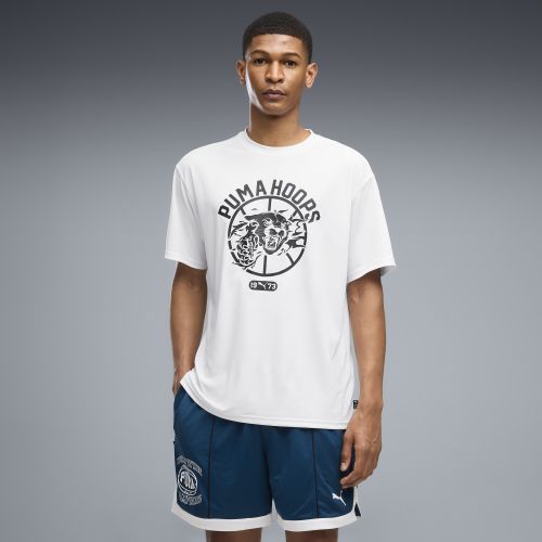 T-shirt d’entraînement de basketball TEAM ROAR , Accessoires, Blanc, S - PUMA - Modalova