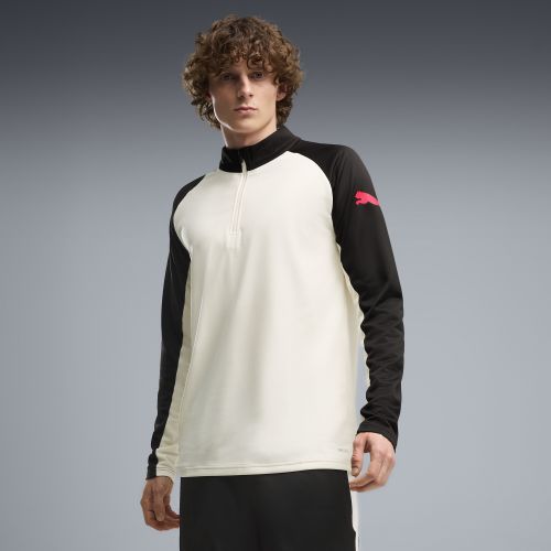 Haut slim à col zippé individualLIGA , Vêtements, Beige, S - PUMA - Modalova