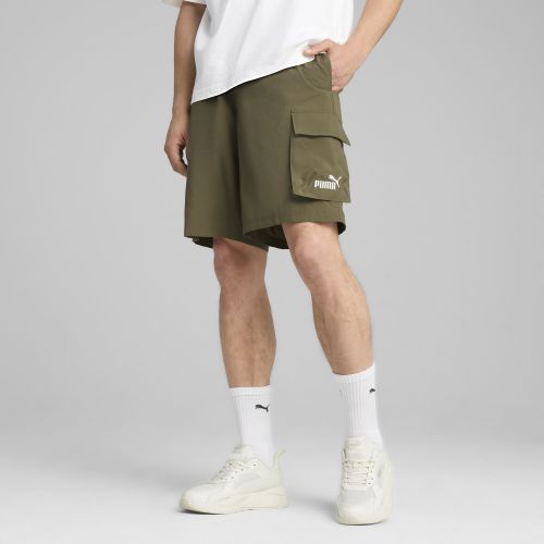 Short cargo tissé 10" à logo N° 1 Essentials , Vêtements, Vert, 3XL - PUMA - Modalova