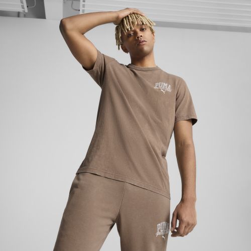 T-shirt délavé Class , Vêtements, Marron, L - PUMA - Modalova