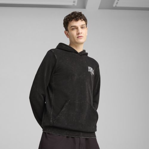 Class Washed Hoodie Men, Vêtements, Noir, L - PUMA - Modalova