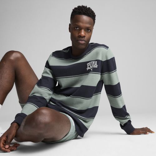 Pull ras du cou à rayures Class - PUMA - Modalova
