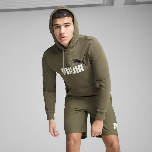 Essentials 2 Colour No. 1 Logo Hoodie Men, Vêtements, Loden Vert, L - PUMA - Modalova