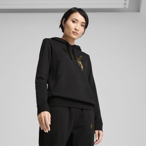 Hoodie ESS METALLIC Femme - PUMA - Modalova