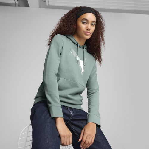 Hoodie ESS METALLIC Femme - PUMA - Modalova