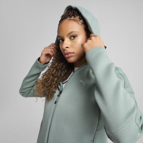 Veste entièrement zippée EVOSTRIPE , Vêtements, Vert, L - PUMA - Modalova
