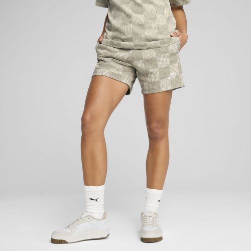 Short 5" à taille mi-haute ESS GRAPHIC , Vêtements, Blanc, L - PUMA - Modalova