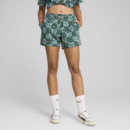 Short 5" à taille mi-haute ESS GRAPHIC , Vêtements, Vert, L - PUMA - Modalova