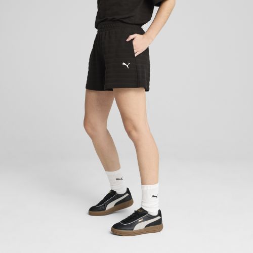 Short 5" structuré à taille haute ESS ELEVATED , Accessoires, Noir, S - PUMA - Modalova