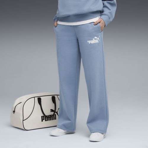 Pantalon droit confort à logo Essentials Nature 2.0 , Cool Bleu, XXS - PUMA - Modalova