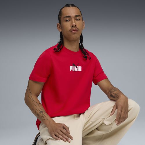 T-shirt à logo , Vêtements, Rouge, S - PUMA - Modalova