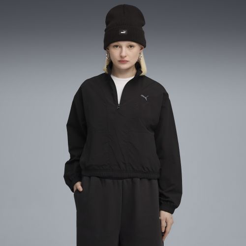 Sweat dÃ©contractÃ© Ã  col zippÃ© HER - PUMA - Modalova