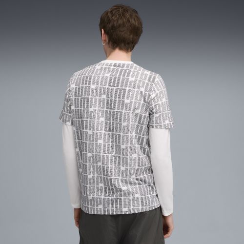 T-shirt Logo Lab Essentials , Vêtements, Blanc, S - PUMA - Modalova
