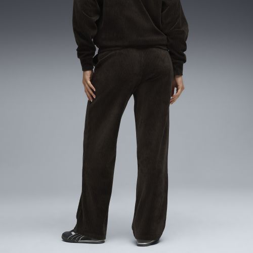 Pantalon droit en velours côtelé Essentials Elevated , Vêtements, Noir, S - PUMA - Modalova