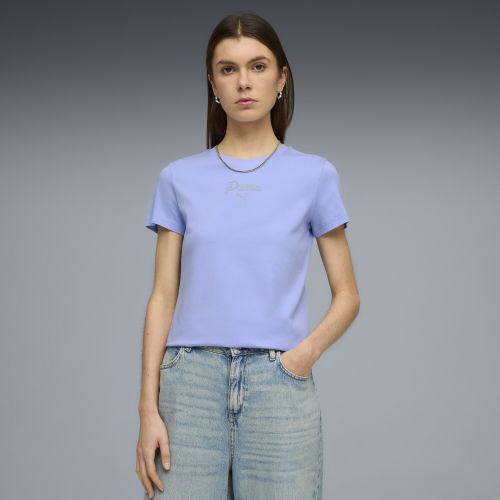 T-shirt Essentials Script , Vêtements, Violet, S - PUMA - Modalova