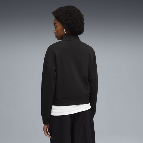 Sweat décontracté 1/2 zip Class , Vêtements, Noir, S - PUMA - Modalova