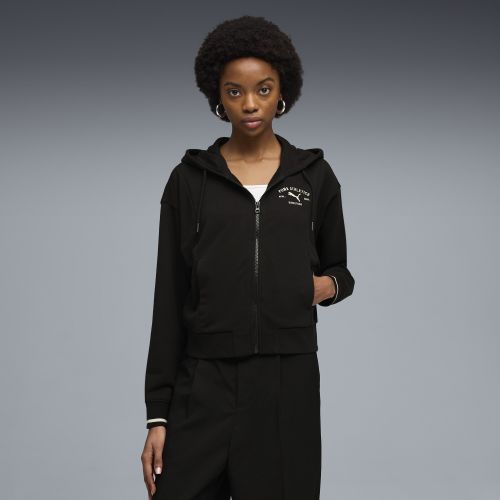 Veste zippée à capuche Class , Vêtements, Noir, XXS - PUMA - Modalova