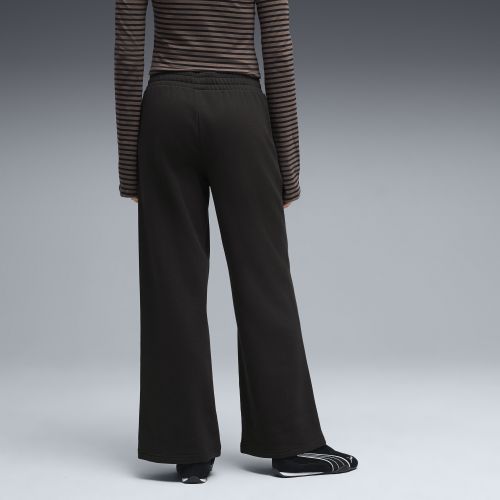 Pantalon ample en polaire à logo Cat Essentials , Vêtements, Noir, S - PUMA - Modalova