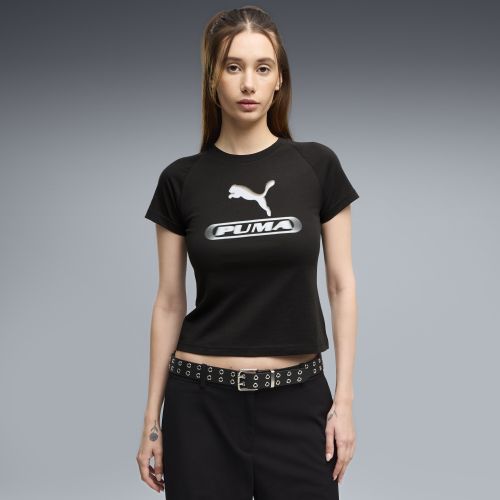 T-shirt slim à imprimés Sport , Vêtements, Noir, S - PUMA - Modalova