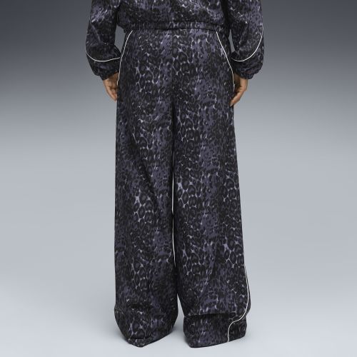 Pantalon décontracté ample à imprimé animal Sport , Accessoires, Gris, S - PUMA - Modalova