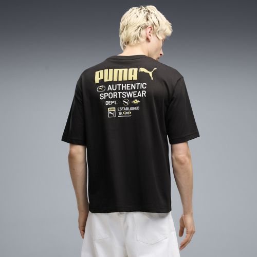 T-shirt boxy à imprimés Utility , Vêtements, Noir, S - PUMA - Modalova