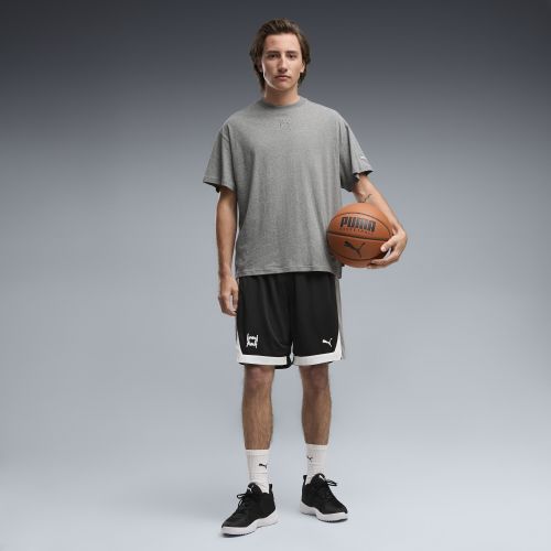 Short de basketball en mesh Hoopaverse , Vêtements, Noir, S - PUMA - Modalova
