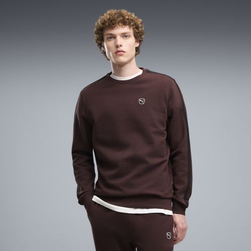 Sweat à col rond Essentials Elevated , Vêtements, Marron, S - PUMA - Modalova