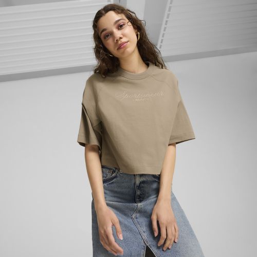 T-shirt oversize CLASSICS+ Femme - PUMA - Modalova