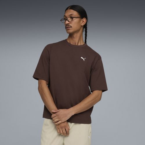 T-shirt boxy WARDROBE ESS , Vêtements, Marron, S - PUMA - Modalova