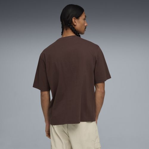 T-shirt boxy WARDROBE ESS , Vêtements, Marron, S - PUMA - Modalova