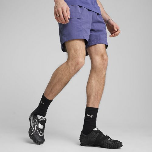 WARDROBE Essentials Relaxed Cargo Shorts 6" Men, Vêtements, Bleu Crystal, S - PUMA - Modalova