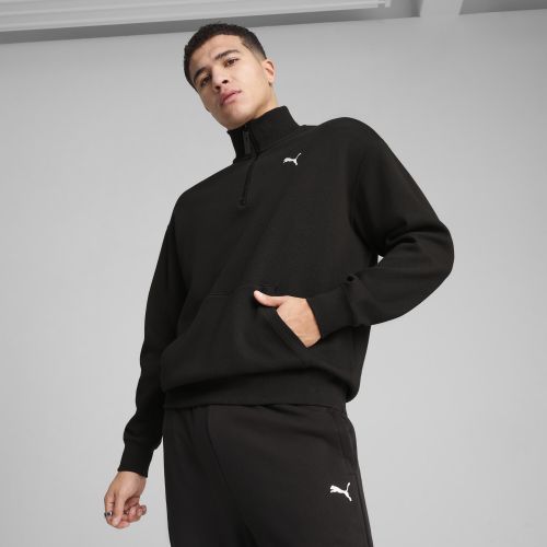 Pull ras du cou décontracté à col zippé WARDROBE ESS - PUMA - Modalova