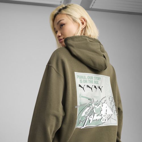 Hoodie décontracté avec motif FUTURE..ARCHIVE, Vêtements, Vert, L - PUMA - Modalova