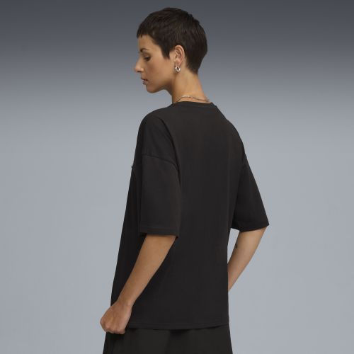 T-shirt oversize Wardrobe Essentials , Vêtements, Noir, L - PUMA - Modalova