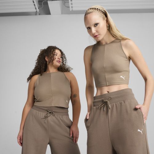 WARDROBE Essentials Ribbed Crop Top Women, Vêtements, , S - PUMA - Modalova