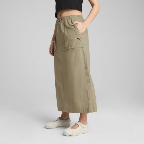 FUTURE..ARCHIVE Zip-Off Maxi Woven Skirt Women, Women, , S - PUMA - Modalova
