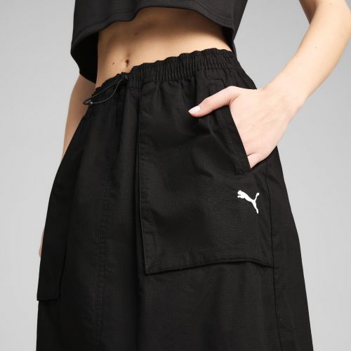 Jupe longue tissée à zip FUTURE..ARCHIVE , Vêtements, Noir, L - PUMA - Modalova