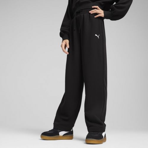 Pantalon de survêtement jambe large Wardrobe Essentials Enfant et Adolescent, Accessoires, Noir, 15-16Y - PUMA - Modalova