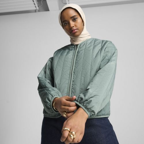 Relaxed Reversible Liner Jacket Women, Vêtements, Vert Moon, L - PUMA - Modalova